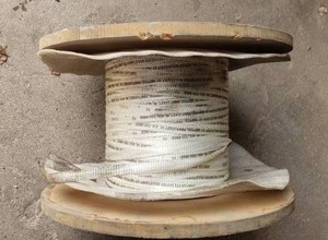 lot 393 image: Large Spool of 1800 lb Polyester Muletape