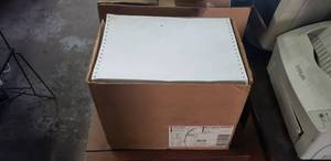 lot 410 image: Full Box of 18# 12x8.5 Vintage Dot Matrix Printer Paper