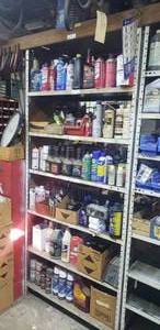 lot 467 image: Metal Shelf - Shelf Only, No Contents  PICKUP FOR THIS ITEM IS FRIDAY ONLY