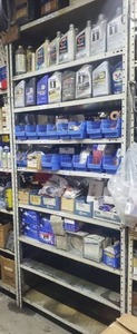 lot 475 image: Metal Shelf - Shelf Only, No Contents  PICKUP FOR THIS ITEM IS FRIDAY ONLY