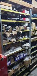 lot 516 image: Contents of Shelf, Grease Fittings, Gaskets, Seal Kits & Much MORE, SHELF NOT INCLUDED  THIS ITEM MUST BE PICKED UP WEDNESDAY OR THURSDAY