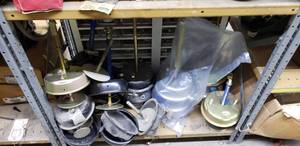 lot 532 image: Large Lot of New Master Brake Chambers, Most are Brand New  THIS ITEM MUST BE PICKED UP WEDNESDAY OR THURSDAY