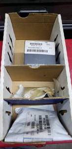 lot 583 image: Box of Misc Seals, Valves & Gears.  See Part #s for Specifics  THIS ITEM MUST BE PICKED UP WEDNESDAY OR THURSDAY