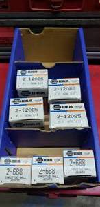 lot 607 image: Lot of 4 Napa Echlin Seal Kits and 3 Throttle Ball Joints  THIS ITEM MUST BE PICKED UP WEDNESDAY OR THURSDAY