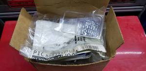 lot 617 image: Box of Electrical Terminals. See Part #s for Specifics.  THIS ITEM MUST BE PICKED UP WEDNESDAY OR THURSDAY