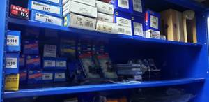 lot 624 image: Shelf Contents - Automotive Halogen Replacement Bulbs and More  THIS ITEM MUST BE PICKED UP WEDNESDAY OR THURSDAY