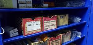 lot 626 image: Shelf Contents - Automotive Replacement Bulbs  THIS ITEM MUST BE PICKED UP WEDNESDAY OR THURSDAY