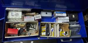 lot 629 image: Drawer Contents - Electrical RepairReplacement Parts and More  THIS ITEM MUST BE PICKED UP WEDNESDAY OR THURSDAY