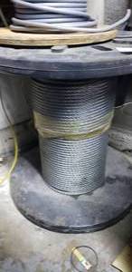 lot 636 image: Spool of Wire Rope