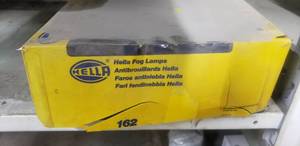lot 666 image: Hella 162 Fog Lamps in Original Packaging
