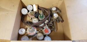 lot 767 image: Large Lot of Gas Regulators.  Smiths, Marquette, Victor & More