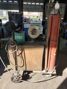 lot 132 image: Hobart Model RC-250 Mig 250 Amp Welder w L-Tec Mig 2E Wire Feeder, BOTTLES NOT INCLUDED