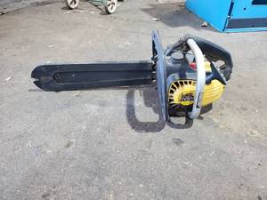 lot 151 image: Eager Beaver Gas Powered Chainsaw