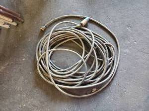 lot 202 image: Heavy Duty Generator Extension Cord w 3-Prong NEMA L5 Connectors
