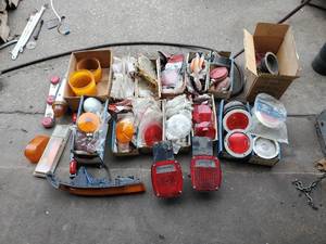 lot 236 image: Large Lot of Truck Lights and Lenses