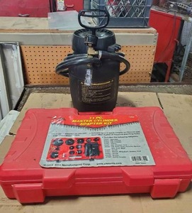 lot 328 image: CTA Manufacturing Corp 11 Piece Master Cylinder Adapter Set, Model 7300