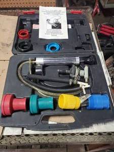 lot 341 image: Cooling System Pressure Tester Kit w Case