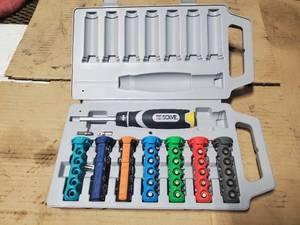 lot 362 image: ReSolve Screwdriver Set w Various Bits, Sockets & Drivers in Case