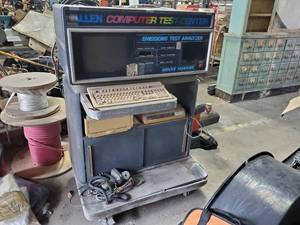 lot 384 image: Allen Computer Test Center Emissions Test Analyzer System