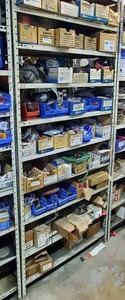 lot 476 image: Metal Shelf - Shelf Only, No Contents  PICKUP FOR THIS ITEM IS FRIDAY ONLY