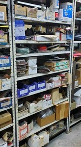 lot 491 image: Metal Shelf - Shelf Only, No Contents  PICKUP FOR THIS ITEM IS FRIDAY ONLY
