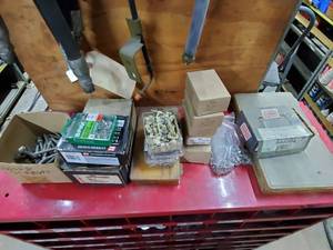 lot 540 image: Large Quantity of Screws & Misc Hardware