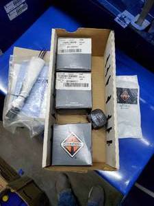 lot 576 image: Box of Misc Relays.  See Part #s for Specifics  THIS ITEM MUST BE PICKED UP WEDNESDAY OR THURSDAY