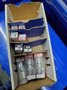 lot 593 image: Lot of Champion Spark Plugs.  See Part #s for Specifics  THIS ITEM MUST BE PICKED UP WEDNESDAY OR THURSDAY