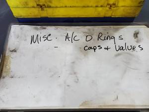 lot 698 image: Large Quantity of O-Rings, 7 Cases Full, See Photos For Specific Sizes and Quantities.