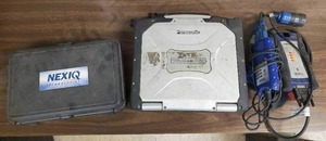 lot 816 image: Panasonic Toughbook & Nexiq Technologies USB-Link & USB-Link 2 Vehicle Diagnostic Systems w Software Installed on the Toughbook.  WOW