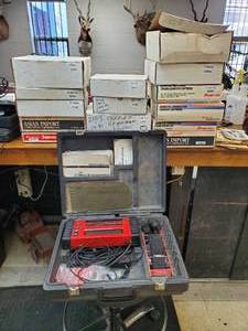 lot 817 image: Snap-On MT2500 Automotive Diagnostics Scanner w Tons of Extra Manuals & Cartridge Kits.  Must see all photos to believe it