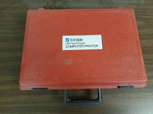 lot 821 image: TIF Instruments EX1600 Automotive Computer Printer. For GMFordChrysler