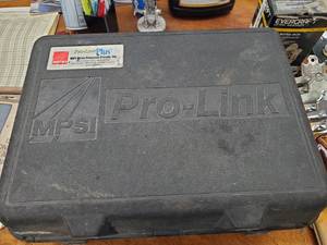 lot 823 image: MPSI Pro-Link Plus Diagnostic Scanner w Software, Connectors, Cables, Case & Manuals