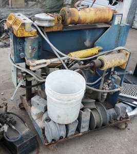 lot 1093 image: Bend-O-Matic Exhaust Pipe Bender On Cart w Bending Attachments