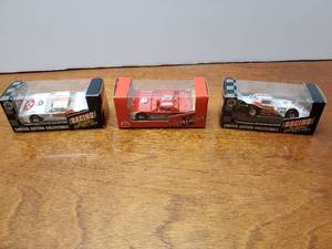 lot 940 image: Lot of 3 Diecast Collectible Cars.  Davey Allison (x2) & Ken Schrader