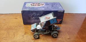 lot 868 image: AUTOGRAPHED Action Diecast 118 1998 Danny Lasoski #83 Beef Packers Sprint Car, Limited Edition & Multiple Autographs
