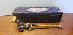 lot 870 image: Action Diecast 124 1997 Eddie Hill Pennzoil Top Fuel Dragster, Limited Edition