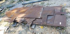 lot 951 image: Lot of Scrap Flat Steel