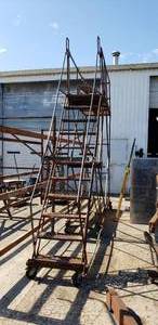 lot 964 image: Rolling Scaffold Stair Tower