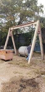 lot 1017 image: A-Frame - Toolbox and Tank NOT Included