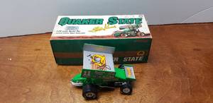lot 872 image: AUTOGRAPHED Action Diecast 124 1997 Steve Kinser Quaker State Sprint Car, Limited Edition