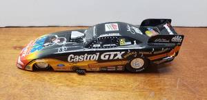 lot 891 image: AUTOGRAPHED Action Diecast 124 John Force Castrol GTX Funny Car, Limited Edition