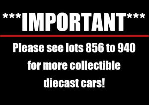 lot 50 image: COMING SOON - Diecast Message