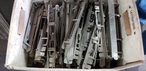 lot 1092 image: Large Lot of 2-Piece Catalog Holders for Catalog Racks Goes To the Catalog Racks Pictured In Lots 287 and 897