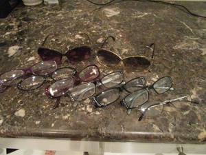lot 70 image: CHRISTIAN DIOR SUN GLASSES, MULTIPLE EYE GLASSES