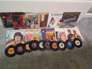 lot 145 image: RECORDS &amp 45 RPM RECORDS