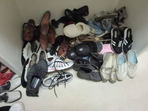 lot 150 image: VERY GENEROUS SHOE LOT, NIKES, SKETCHERS &amp MUCH MORE