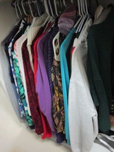 lot 158 image: ENTIRE SECTION OF CLOTHING, GREAT CONDITION