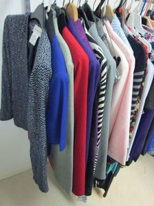 lot 163 image: ENTIRE SECTION OF CLOTHING, GREAT CONDITION