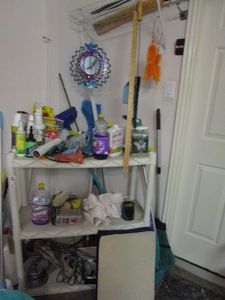 lot 112 image: CONTENTS OF SHELVES &amp THE SHELVES - SEE PICS